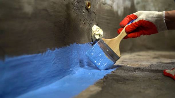 Commercial Crawl Space Encapsulation project at a Galien, MI business property by SJ Waterproofing Pros